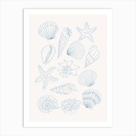 Shells Art Print