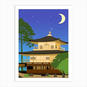 Golden House Art Print