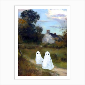 Ghosts On The Road Art Print