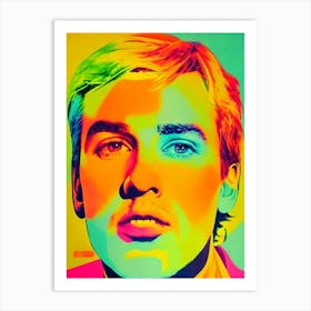 Dayglow Colourful Pop Art Art Print