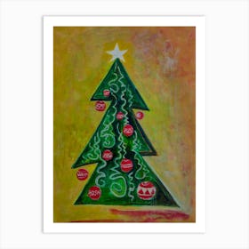 Christmas Tree 1 Art Print