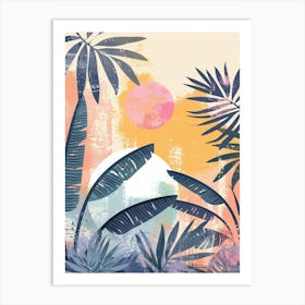 A Beautiful Illustration of Boho style 17 Art Print