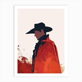 The Cowboy’s Resilience Art Print