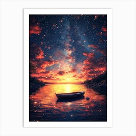 Starry Night 187 Art Print