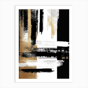 Abstract Brushstrokes Canvas Print 31 Art Print