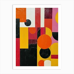 Abstract Painting, Mexico Art Print