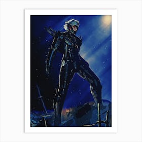 Light Of Heroes ― Raiden Metal Gear Rising Art Print