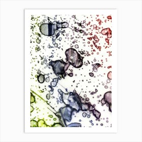 Watercolor Abstraction An Artist S Palette Art Print