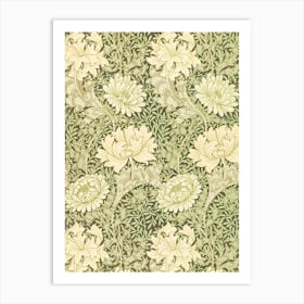 Floral Wallpaper Art Print