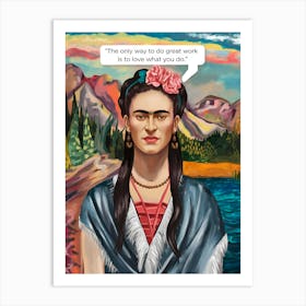 Frida Kahlo 11 Art Print