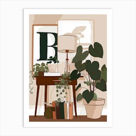 Houseplants 6 Art Print