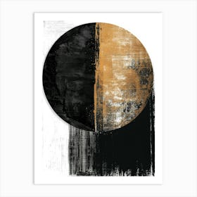 Black And Gold Canvas Print 11 Art Print