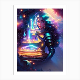 Princess Of The Castle Art Print