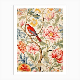 Bird On A Branch 1 Art Print