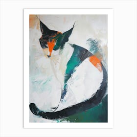 Cat Painting 14 Art Print