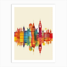 London Skyline Art Print