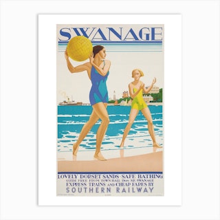 Swanage Art Print