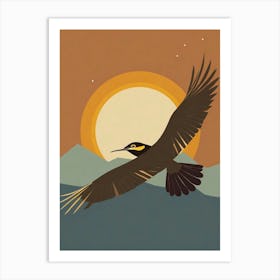 Bird In Flight Art Print