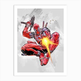 Marvel Deadpool Art Print