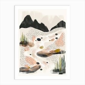 Desert Landscape 23 Art Print