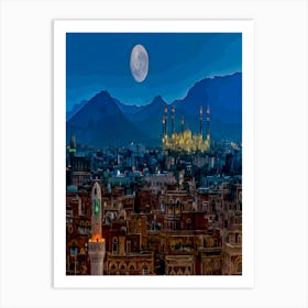 Sana Yemen Art Print