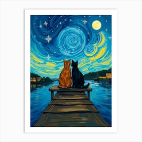 Starry Night 232 Art Print