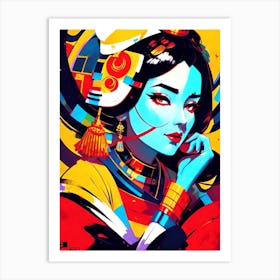 Chinese Woman 2 Art Print