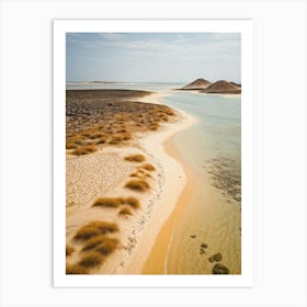 Sand Beach Art Print