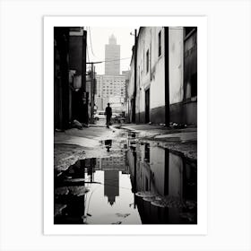 Philadelphia, Black And White Analogue Photograph 2 Art Print