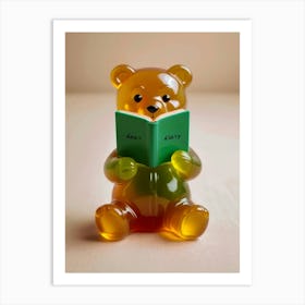 Dear Diary Gummi Bear Art Print