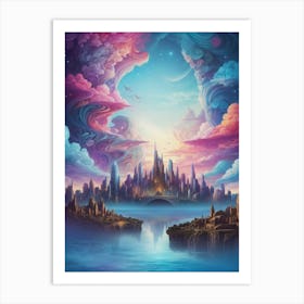 Cityscape 3 Art Print