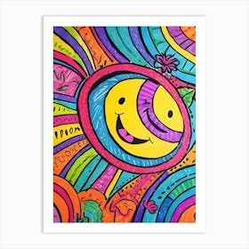 Psychedelic Art ~ Reimagined 2 Art Print