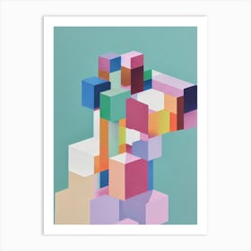 Abstract Tower Art Print