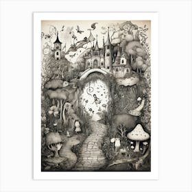 Fairytale Forest 7 Art Print