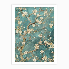 Blossoming Almond Tree 6 Art Print