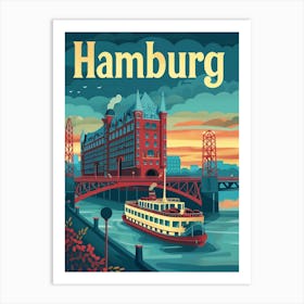 Hamburg Art Print