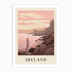 Vintage Travel Poster Ireland 2 Art Print