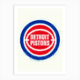 Detroit Pistons 1 Art Print