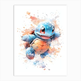 Pokemon Squirtle 2 Art Print