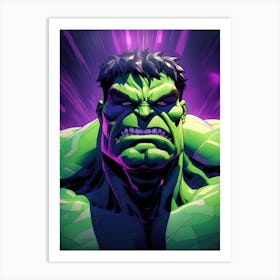 Incredible Hulk Art Print