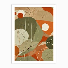 Mid Century Modern Pattern Art Print (6) Art Print