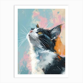 Cat In The Sky 9 Art Print