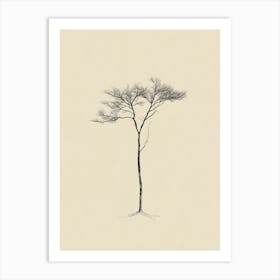 Bare Tree 2 Art Print