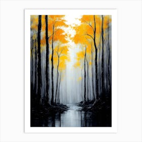 Autumn In The Woods Poster