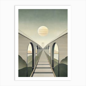 Bridge to Nowhere Art Print