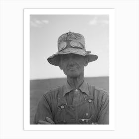 Untitled Photo, Possibly Related To Mormon Farmer Who Lives In Snowville, Utah And Who Farms In Oneida County, Art Print