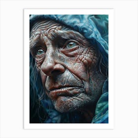 Old Man Art Print