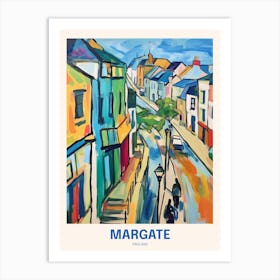 Margate England Uk Travel Poster Art Print
