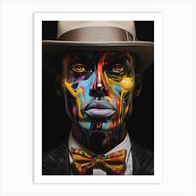 Man In Hat Art Print