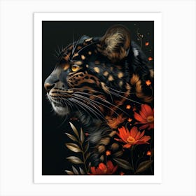 Leopard 1 Art Print